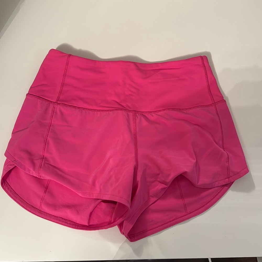 Hottie Hot Sonic Pink 1.5 inch inseam Shots